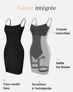 Robe Courte Sculptante Sofia — Gaine Intégrée