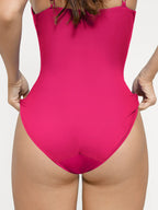 Maillot de Bain Sculptant Lina — Décolleté Plongeant