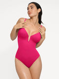 Maillot de Bain Sculptant Lina — Décolleté Plongeant